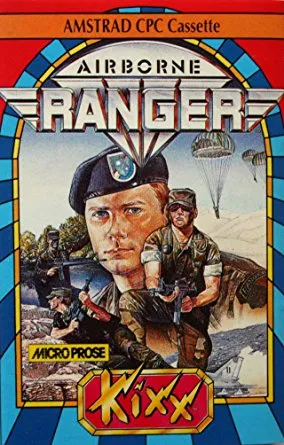 Airborne Ranger cover art for Amstrad CPC