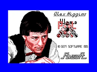 Alex Higgins' World Pool screenshot