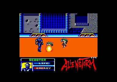 Backdrop artwork for Alien Storm
