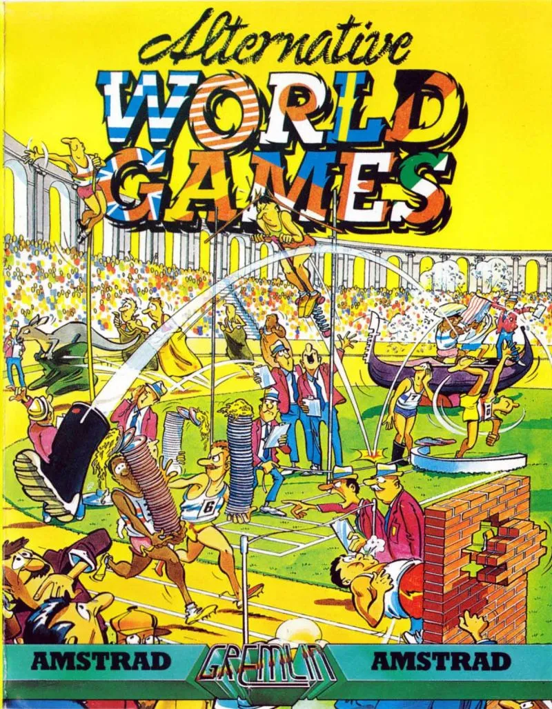 Alternative World Games cover art for Amstrad CPC