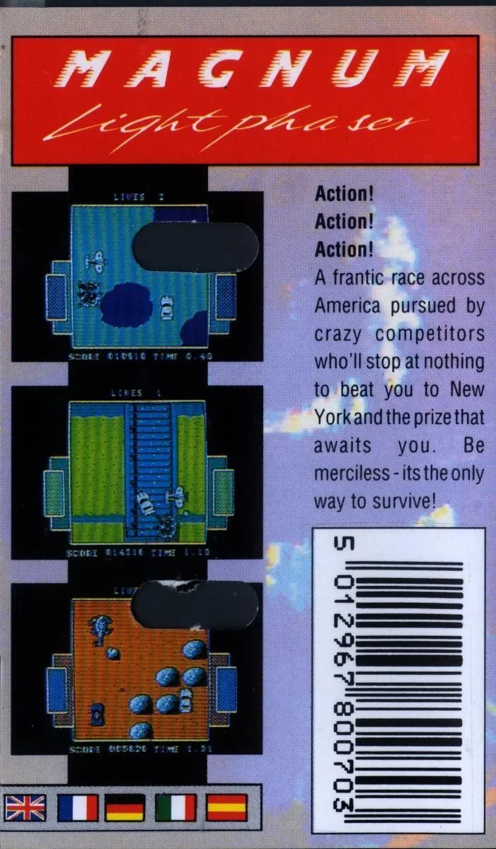 American Turbo-King box back