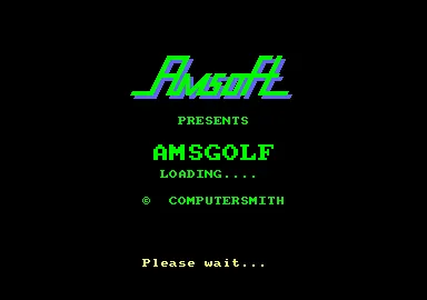 Amsgolf screenshot