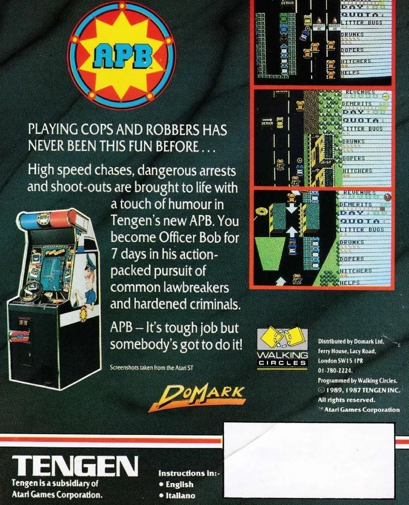 All Points Bulletin box back
