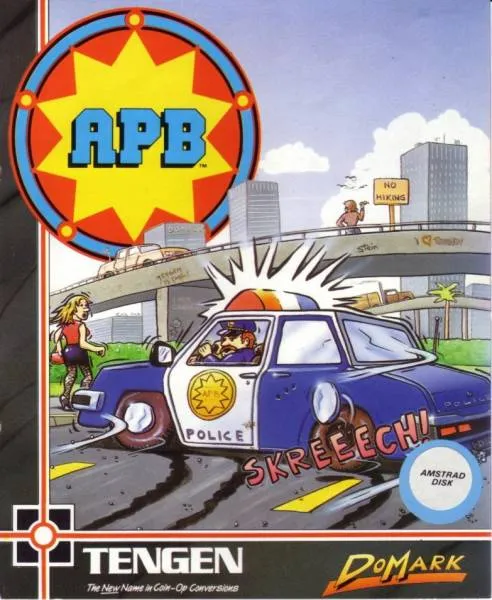 All Points Bulletin cover art for Amstrad CPC