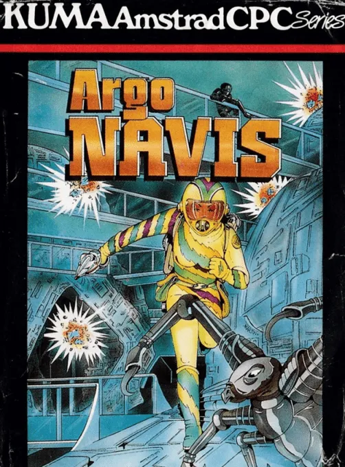 Argo Navis cover art for Amstrad CPC