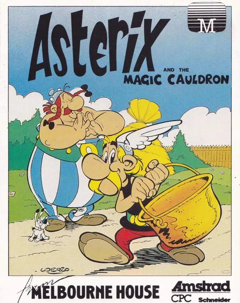 Asterix and the Magic Cauldron box art