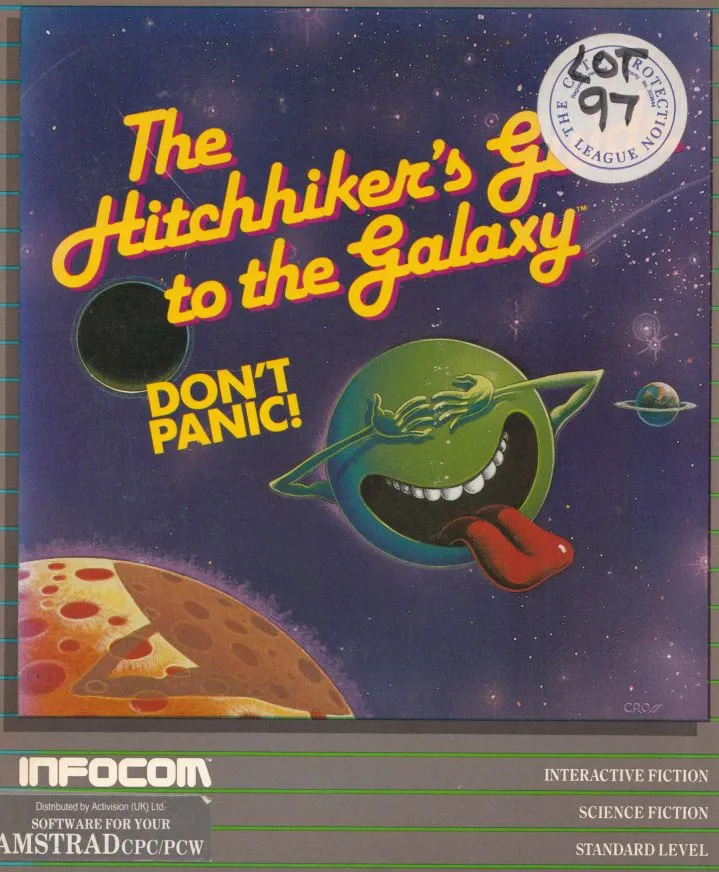 The Hitchhiker's Guide to the Galaxy box art