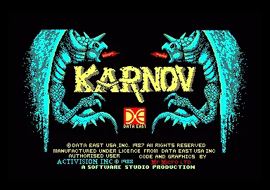 Karnov screenshot