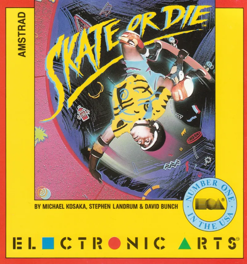 Skate or Die box art