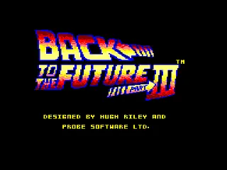 Back to the Future III screenshot