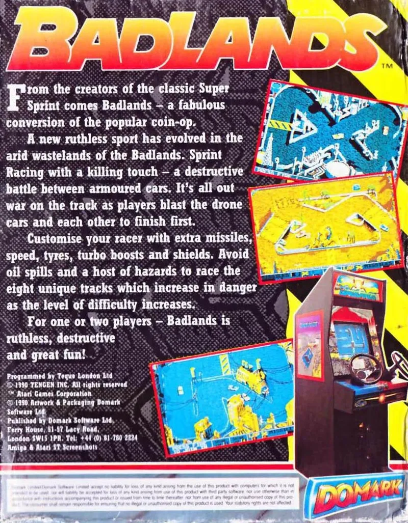BadLands box back