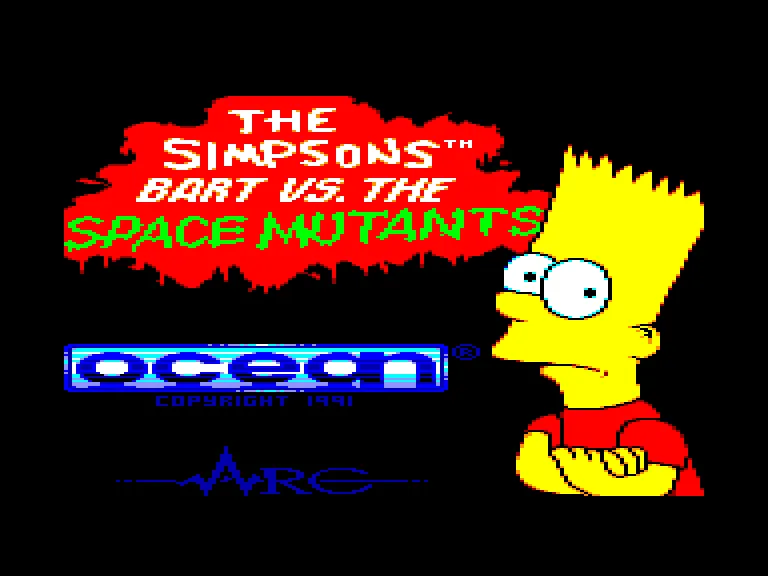 The Simpsons: Bart vs. the Space Mutants screenshot