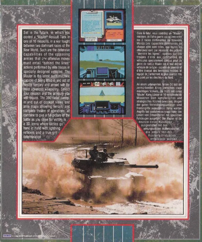 Battle Command box back