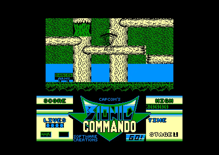 Backdrop artwork for Bionic Commando