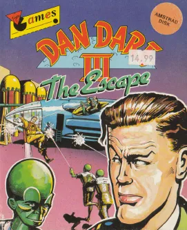 Dan Dare III: The Escape box art