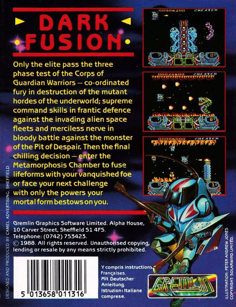 Dark Fusion box back