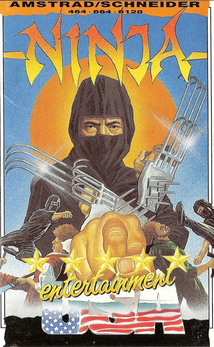 Ninja (Mastertronic) box art