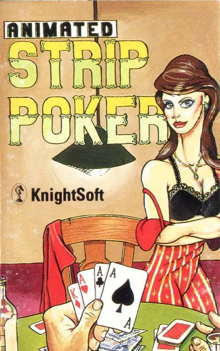 Animated Strip Poker box art