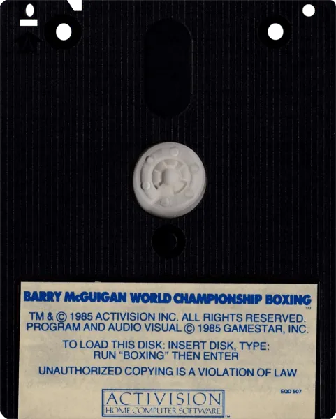Barry Mc Guigan's Boxing cart