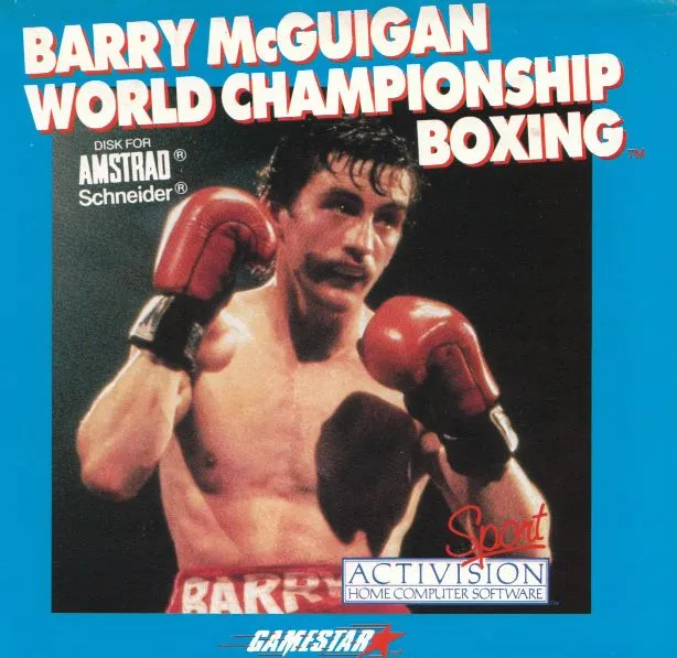 Barry Mc Guigan's Boxing cover art for Amstrad CPC