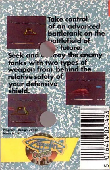 Battle-Tank Simulator box back