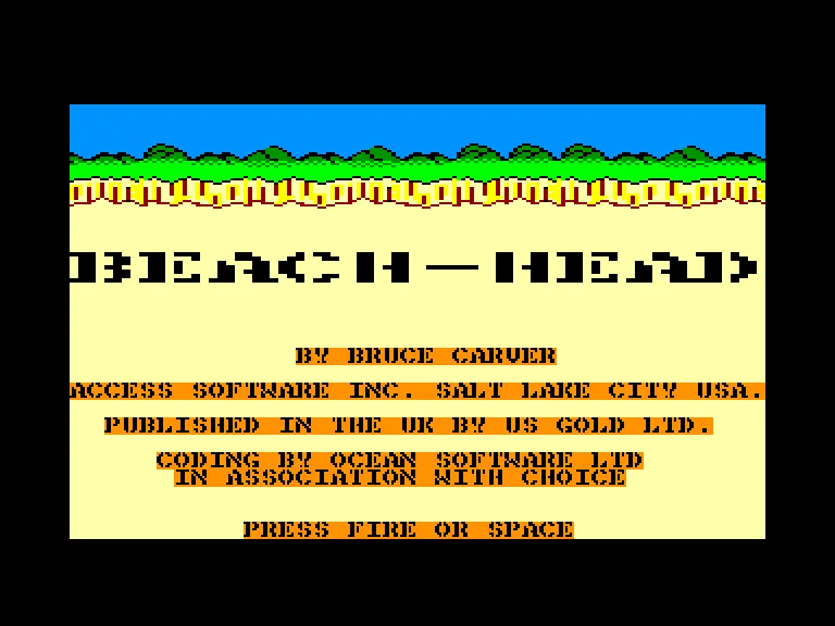 Beach-Head screenshot