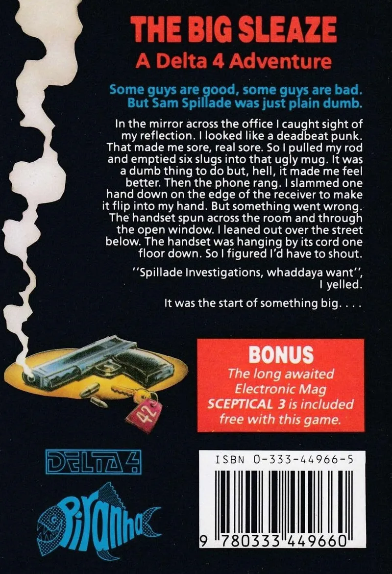 The Big Sleaze box back