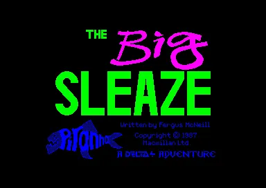 The Big Sleaze screenshot