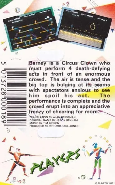 Bigtop Barney box back