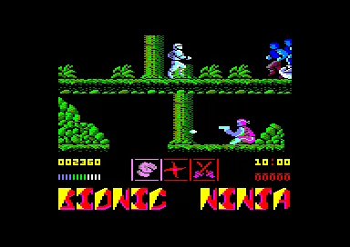 Backdrop artwork for Bionic Ninja