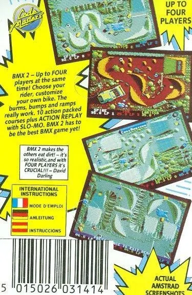 BMX Simulator 2 box back