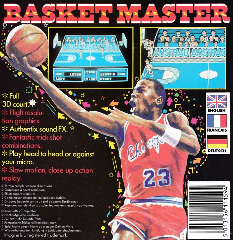 Fernando Martin Basket Master box back