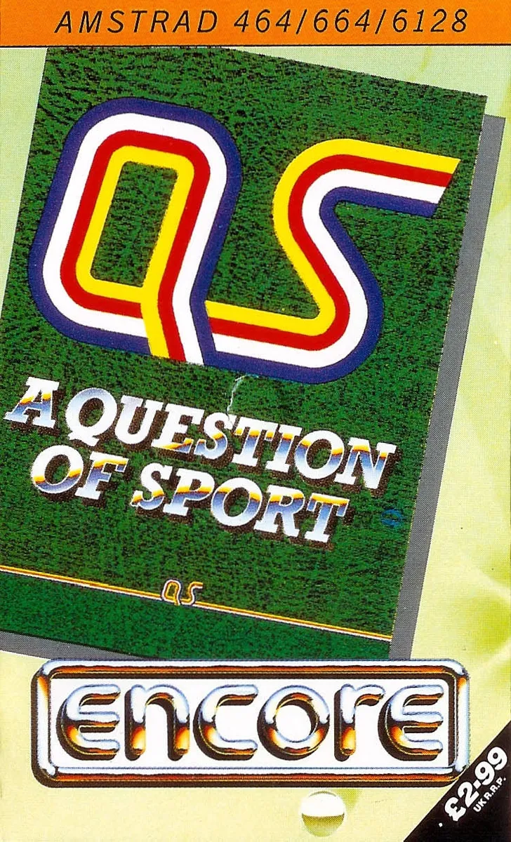 A Question of Sport cover art for Amstrad CPC