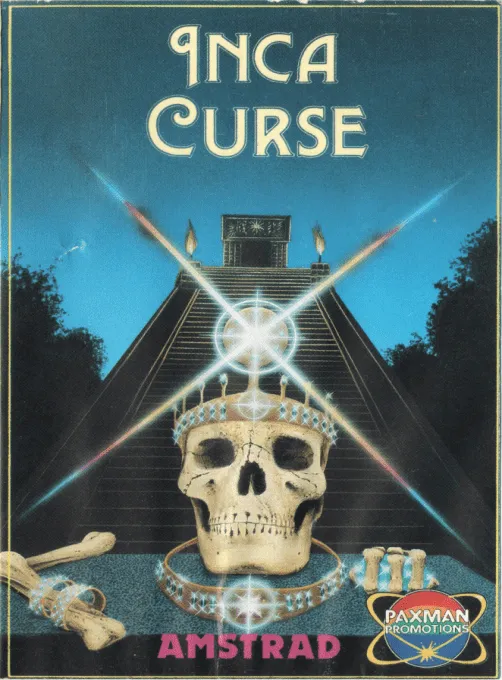 Adventure B: Inca Curse cover art for Amstrad CPC