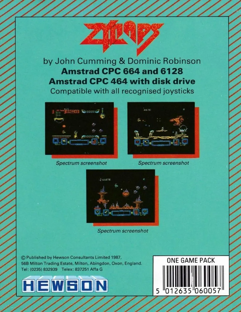 Zynaps box back