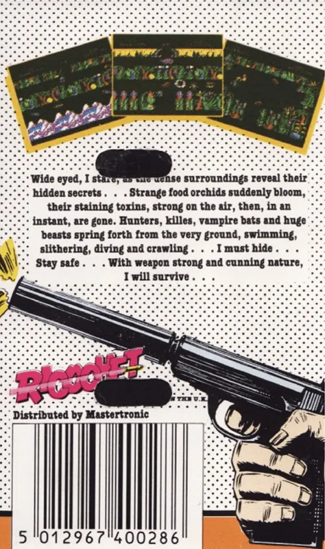 Sabre Wulf box back