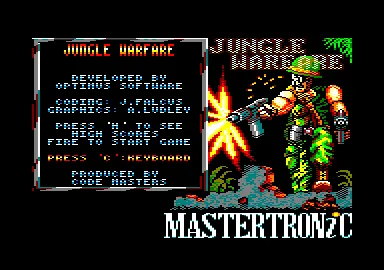 Backdrop artwork for Jungle Warfare
