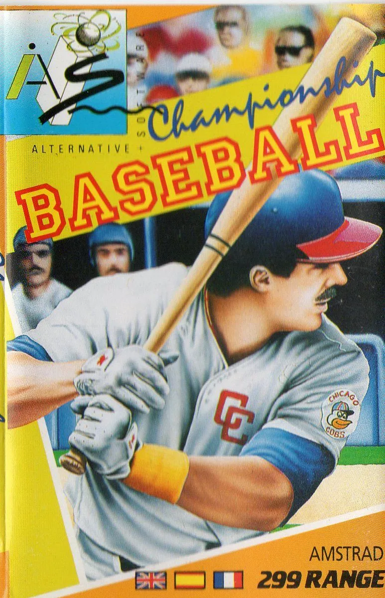 Championship Baseball box art
