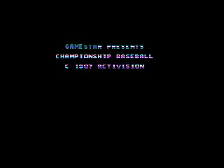 Championship Baseball screenshot