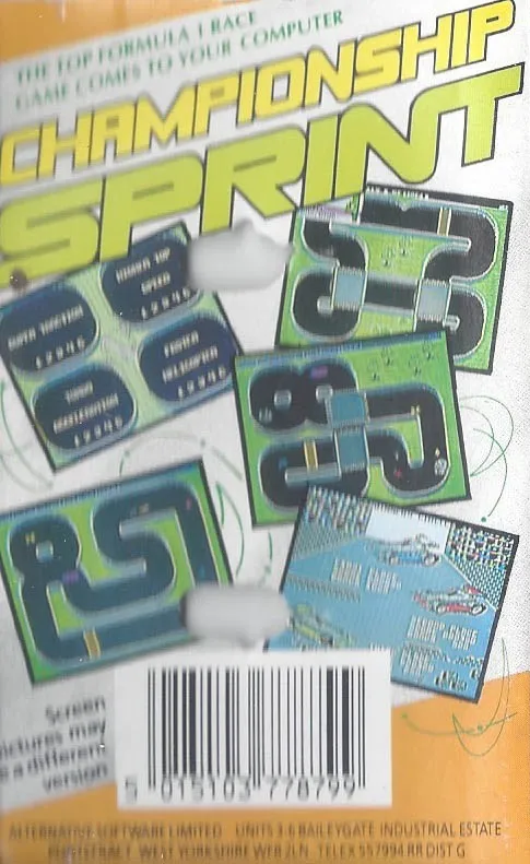 Championship Sprint box back