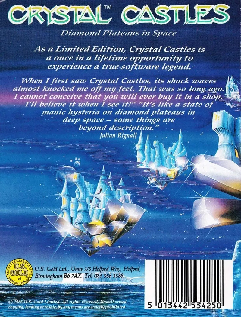 Crystal Castles box back