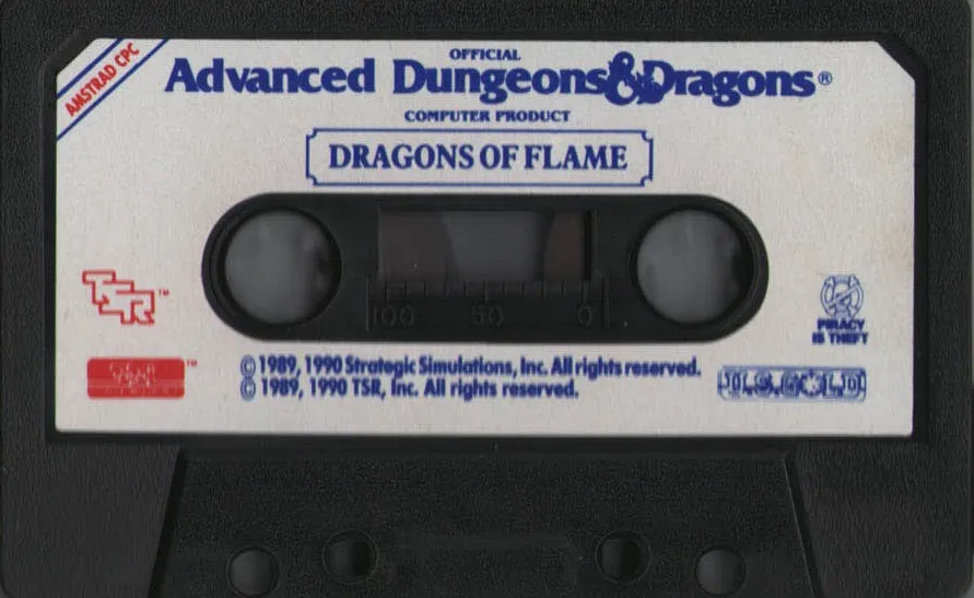 Dragons of Flame cart
