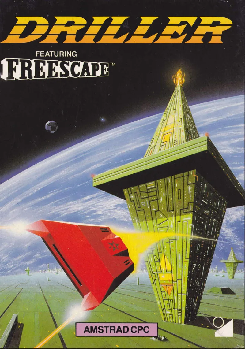 Driller box art