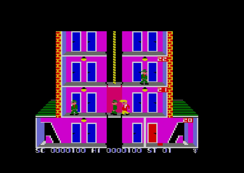 Backdrop artwork for Elevator Action