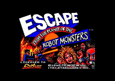 Escape from the Planet of the Robot Monsters screenshot