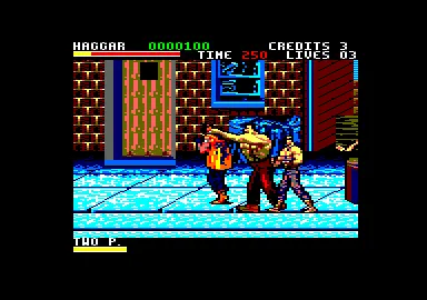 Backdrop artwork for Final Fight