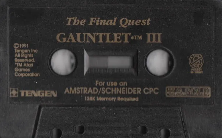 Gauntlet III: The Final Quest cart