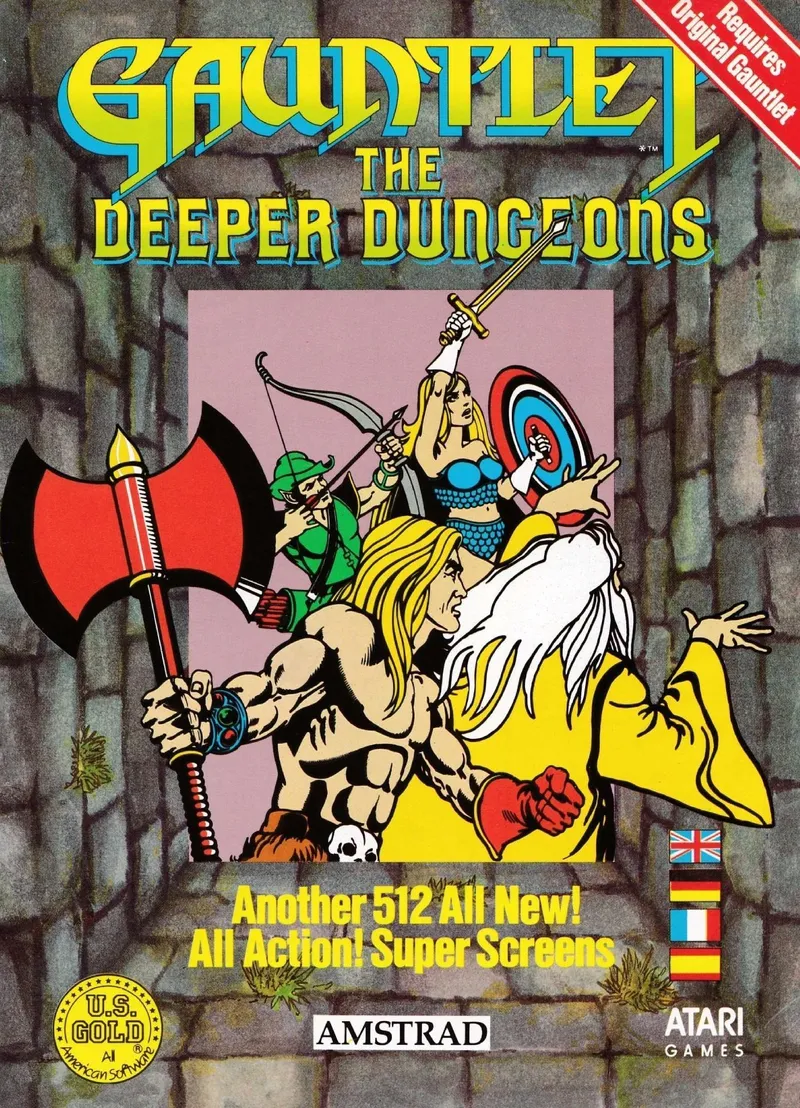 Gauntlet: The Deeper Dungeons box art