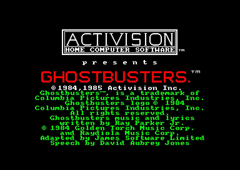 Ghostbusters screenshot