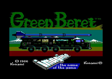 Green Beret screenshot
